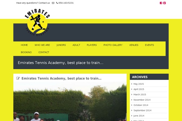 Terrifico theme site design template sample