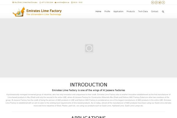 The7 theme site design template sample