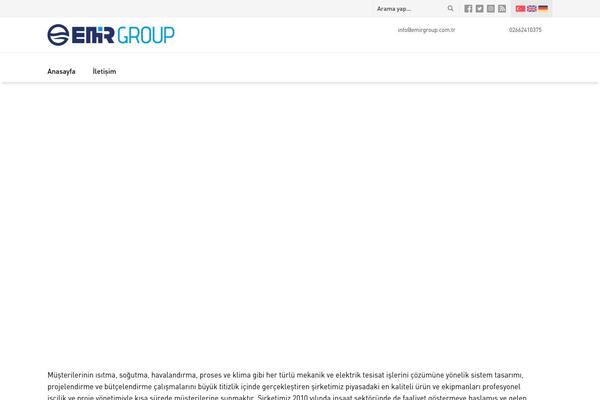 Rota theme site design template sample