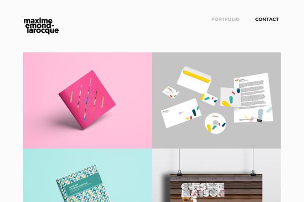 KON/CEPT theme site design template sample