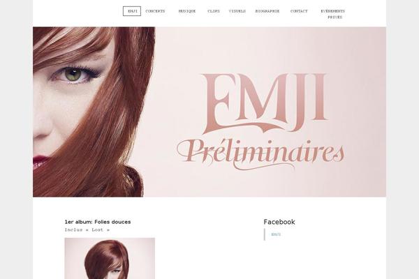 Matheson theme site design template sample