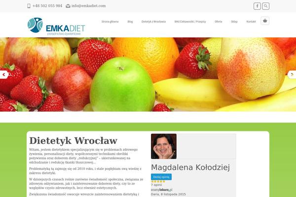Mukam theme site design template sample
