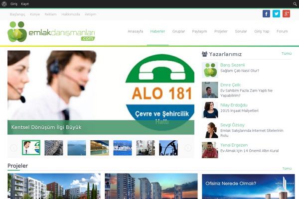 emlak theme websites examples