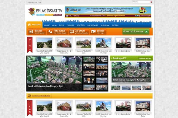 Portal theme site design template sample