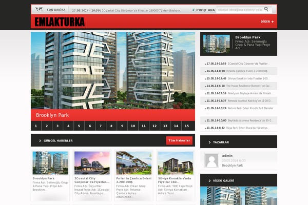 Trendhaber theme site design template sample