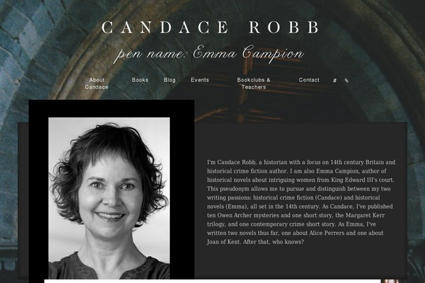 emmacampion.com site used Prologue