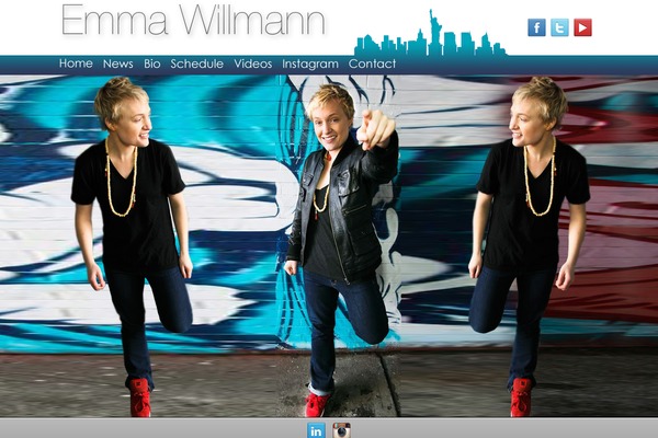 emmacomedy.com site used Emma
