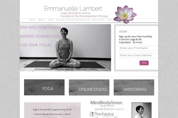 Headway theme site design template sample