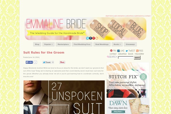 emmalinebride.com site used Soledad2