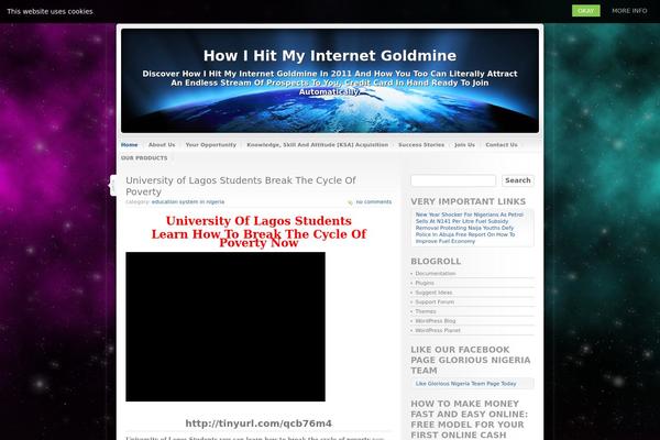 emmanonline.com site used Universe