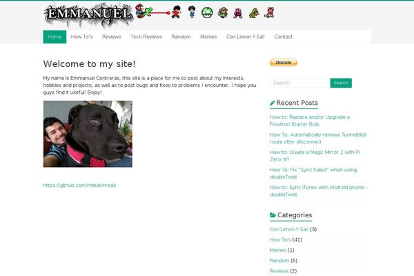 Site using Embed-pdf-viewer plugin