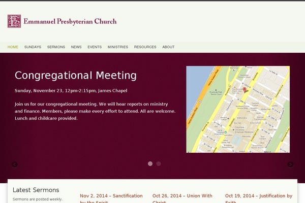 emmanuelnyc.org site used Genesis Church