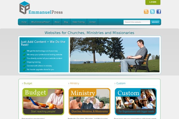 emmanuelpress.com site used Trainingsite