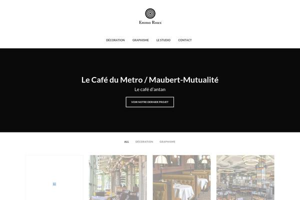 Malmö theme site design template sample