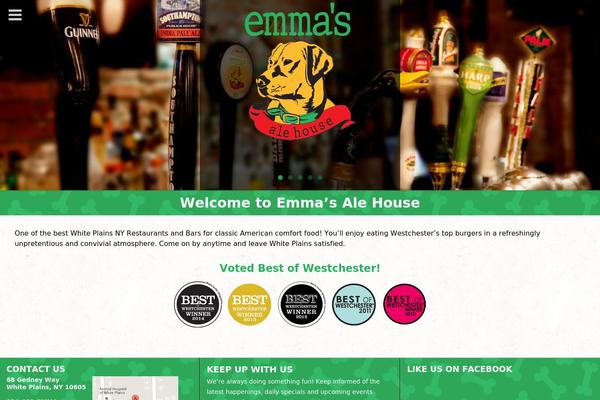 Emma theme site design template sample