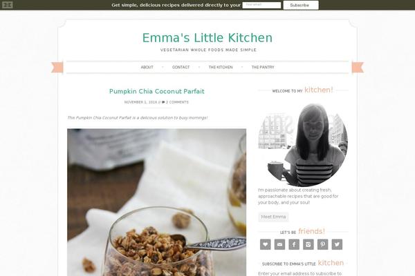 Kale theme site design template sample