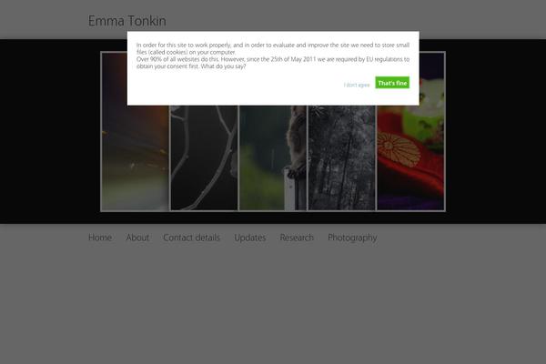Site using Collapsing Categories plugin