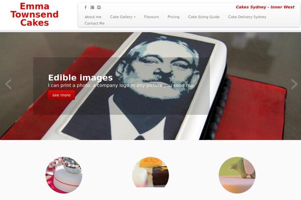 Customizr theme site design template sample