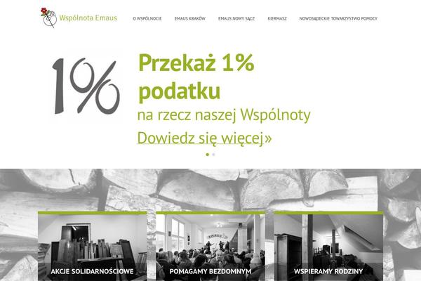 Troika theme site design template sample
