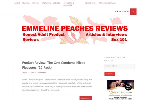Herald theme site design template sample
