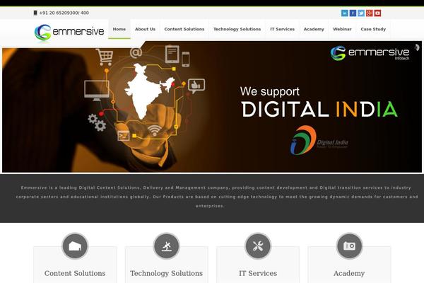Teba theme site design template sample