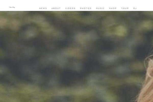 FWRD theme site design template sample