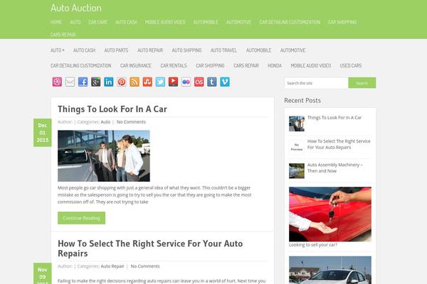 Nominal theme site design template sample