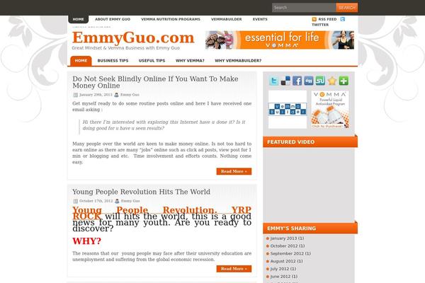 emmyguo.com site used Irecipes
