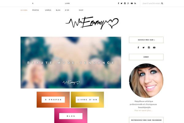 Rosemary theme site design template sample
