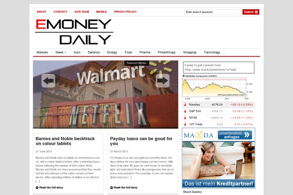 Karuna theme site design template sample