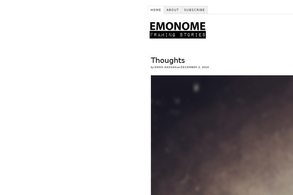 Thesis 1.8.5 theme site design template sample