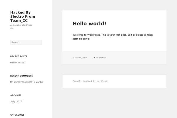 JustBlue theme site design template sample