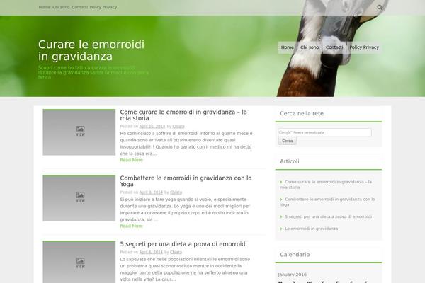 Aldehyde theme site design template sample