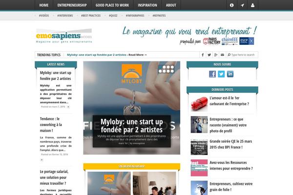 emosapiens.com site used Firestarter
