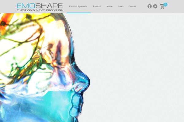 emoshape.com site used Integrio