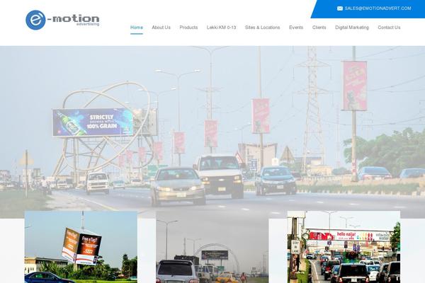 emotionadvert.com site used Tech-blue