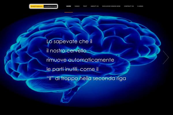 Supernova theme site design template sample