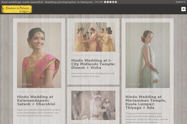 Hypershot theme site design template sample