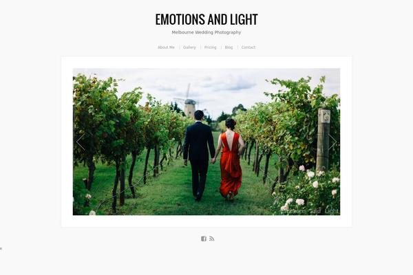 Organic_photographer theme site design template sample