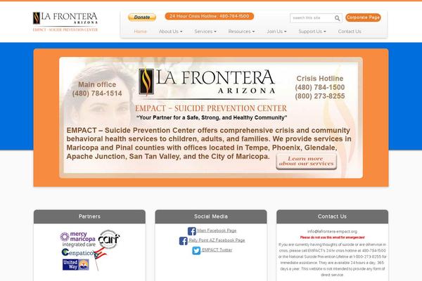 Customizr-child theme site design template sample