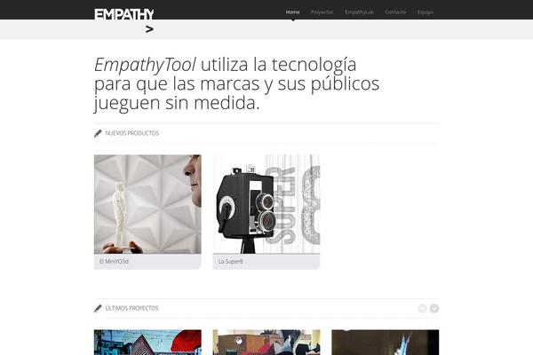 Awesome theme site design template sample