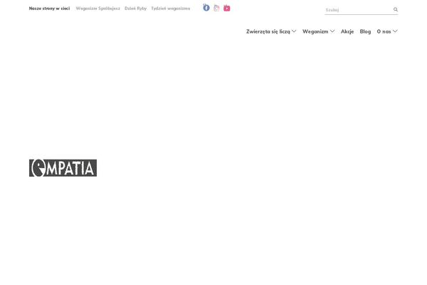 empatia.pl site used Empatia