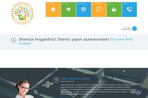 One Touch 2 theme site design template sample