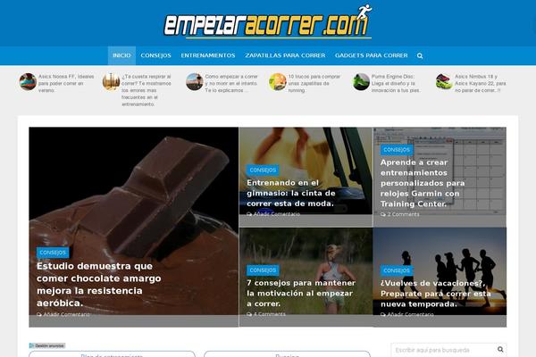 Bricks theme site design template sample