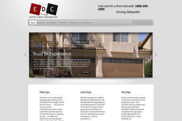 TheProfessional theme site design template sample