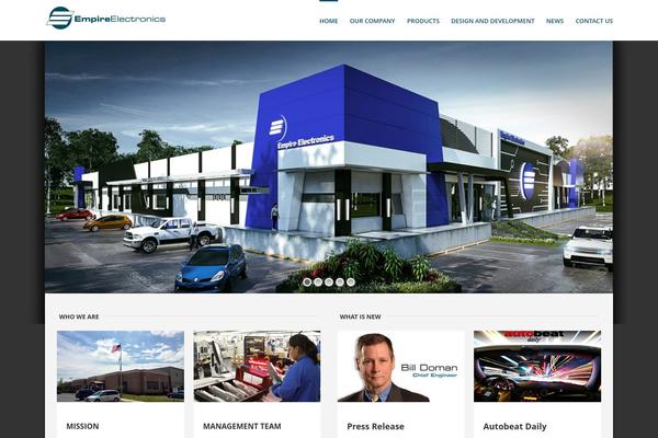 Passage theme site design template sample