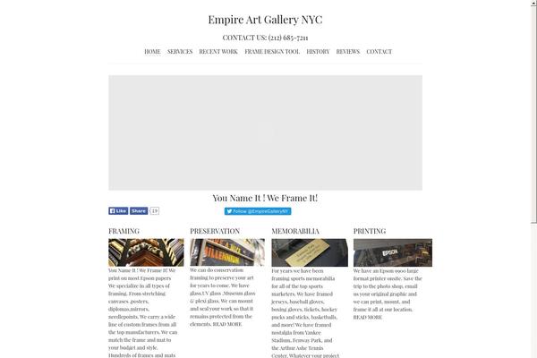 Site using Columns plugin