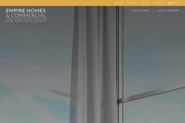 Carolina theme site design template sample