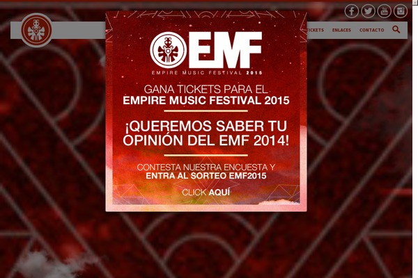 empiremusicfestival.com site used Emf