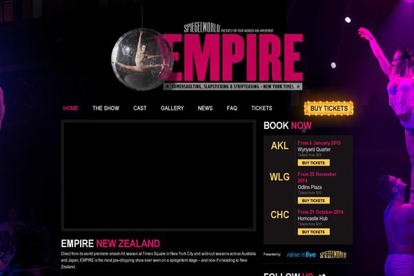empirenz.com site used Empire